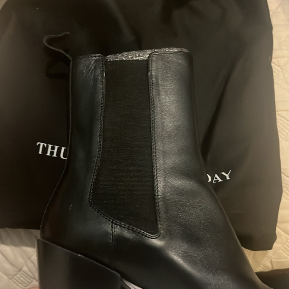 Black Leather Thursday Boots Company Soho - Picture 10 of 15